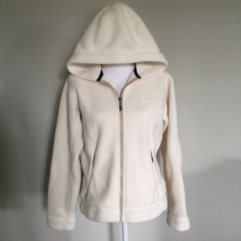 Patagonia Ivory Full Zip Up Hoodie